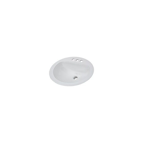 American Standard AQUALYN 0476.028.021 Countertop Sink, 10 in L x